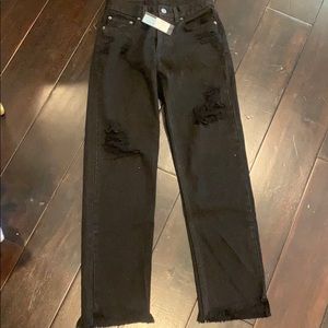 Carmar Denim Amelia non-stretch black jeans